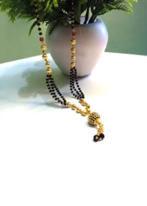 Black and Golden Antique Mangalsutra