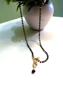 Black and Golden Antique Mangalsutra