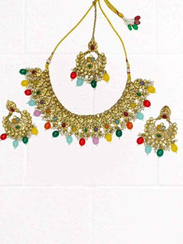Shimmering Fusion Necklace Set