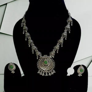 Oxidised Rajsthani Ethnic Haar Set