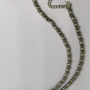 ADIYA JEWLS silver payal Silver Pearl Anklet