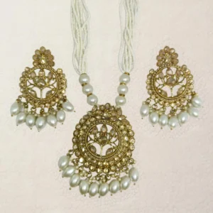 Antique moti necklace jewellery set