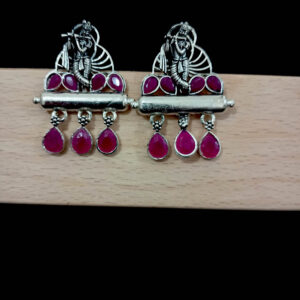 Korean Earrings Combo set of 2 Jhumka Ear Stud Korean Stud