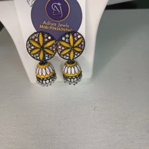 ADIYA JEWLS Kundan trending jhumka