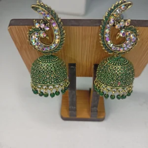 ADIYA JEWLS Rajkot peacock jhumka