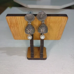 jhumka,oxidised jhumka