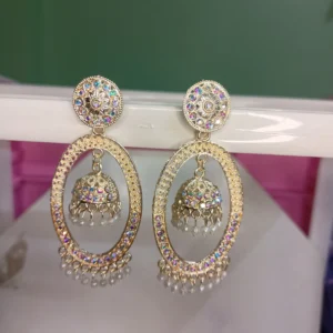 ADIYA JEWLS Chand Bali jhumki style